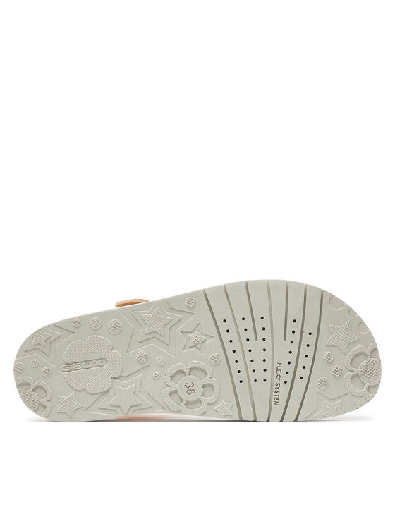 Geox J Sandal Costarei Girls' Pink Breathable Summer Comfort Sandals
