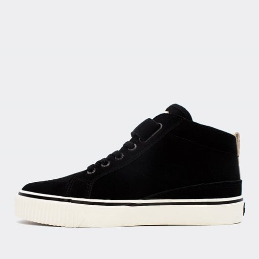 Kickers Kickslida Kids Black Velcro Sneakers Anatomic Design Boys' Casual Shoes