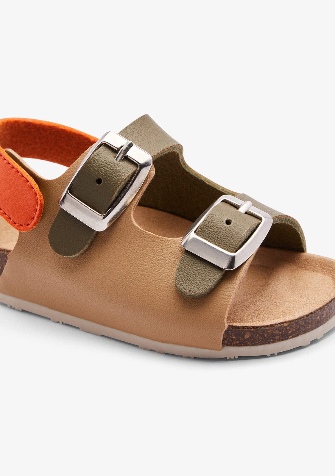OSITO Multi Buckles Bio Kids Sandals Earth Tone
