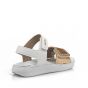 Geox B Sandal Lightfloppy White/Gold Kids' Shoes with Adjustable Velcro Closure
