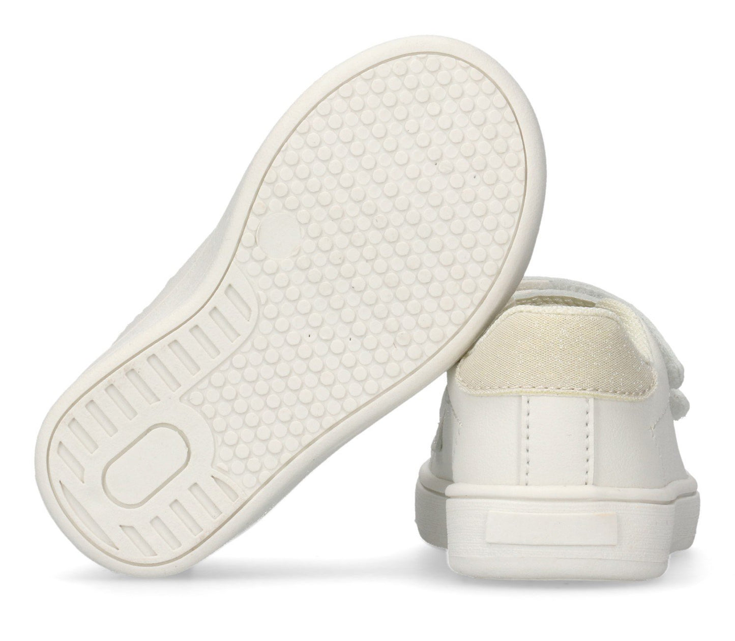 Tommy Hilfiger girls' Glitter Velcro Strap Durable Casual Sneakers T1A9-33966