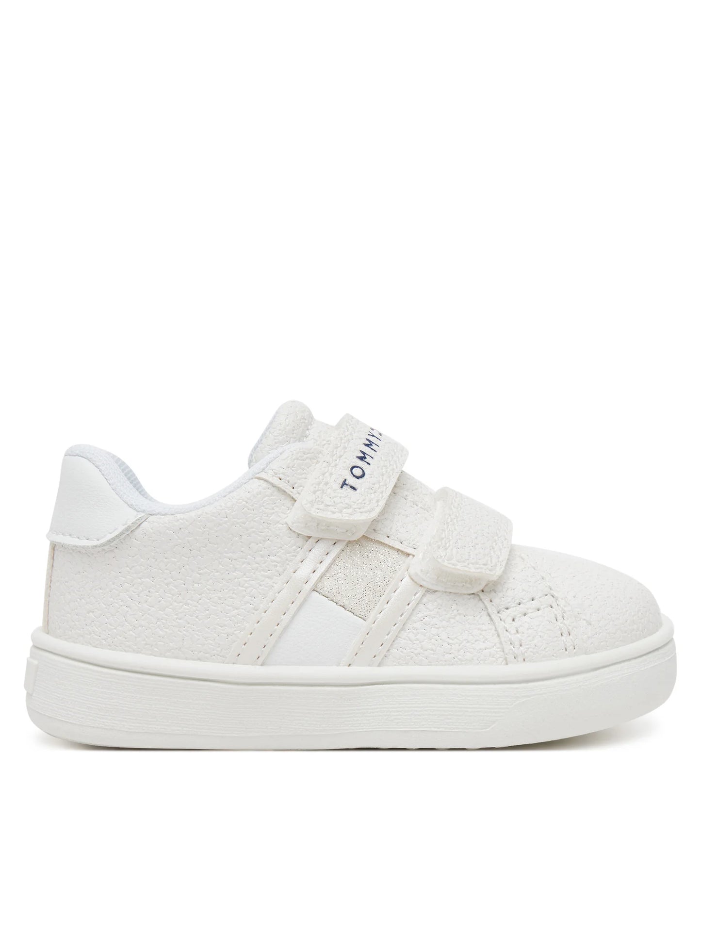 Tommy Hilfiger Flag Glitter Hook-and-Loop Sneakers T1A9-33726-0375