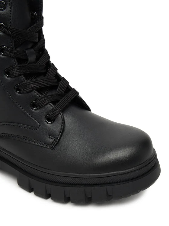 Tommy Hilfiger girls's Black Ankle Boots T3A5-34046