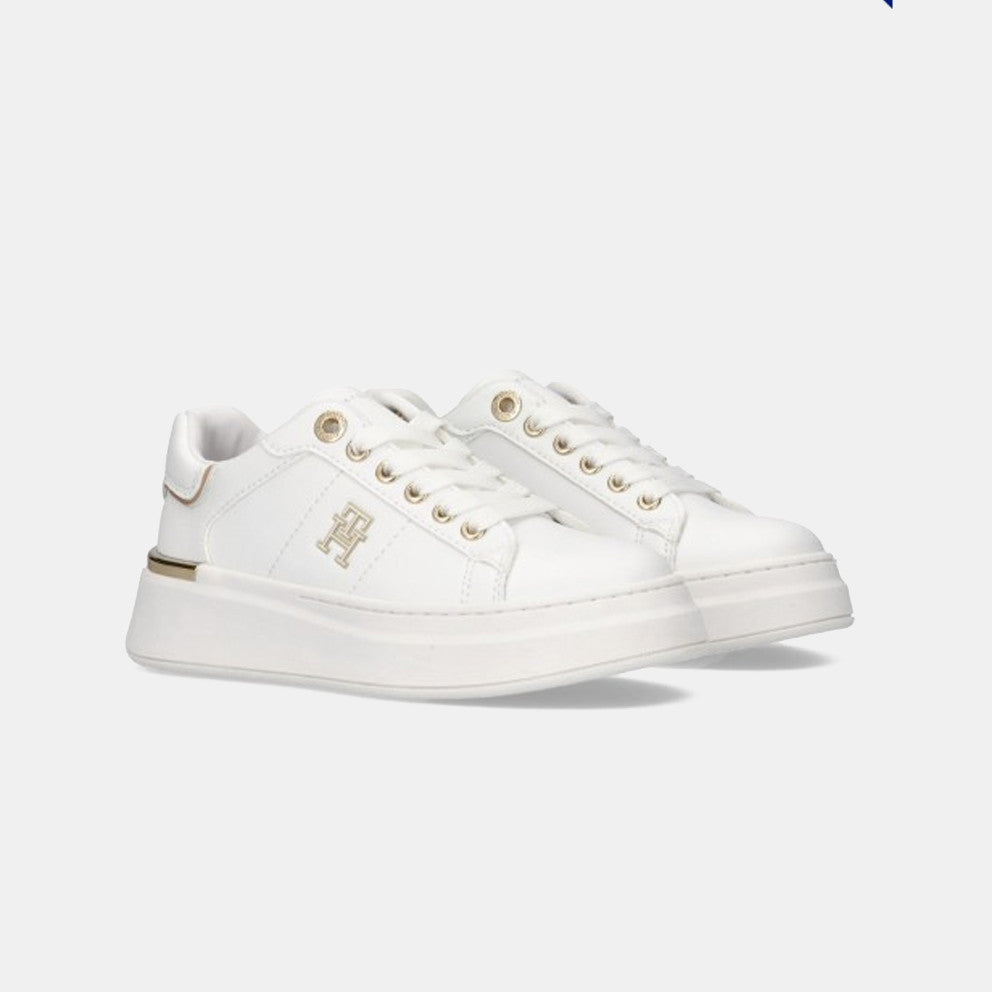 Tommy Jeans Kids' White Low-Cut Lace-Up Sneaker - Stylish Everyday Comfort