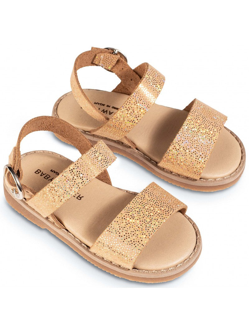 Babywalker Christening Sandals for Girls GR0091 GREEKS Copper