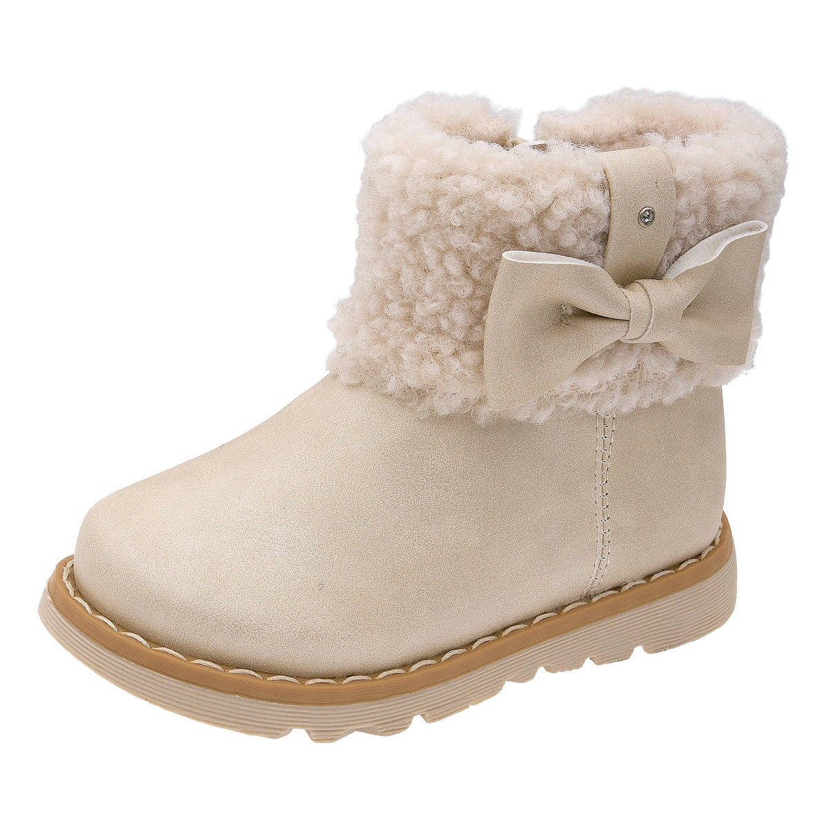 Chicco Florinda Warm Lining Girls' Boots Beige 230370