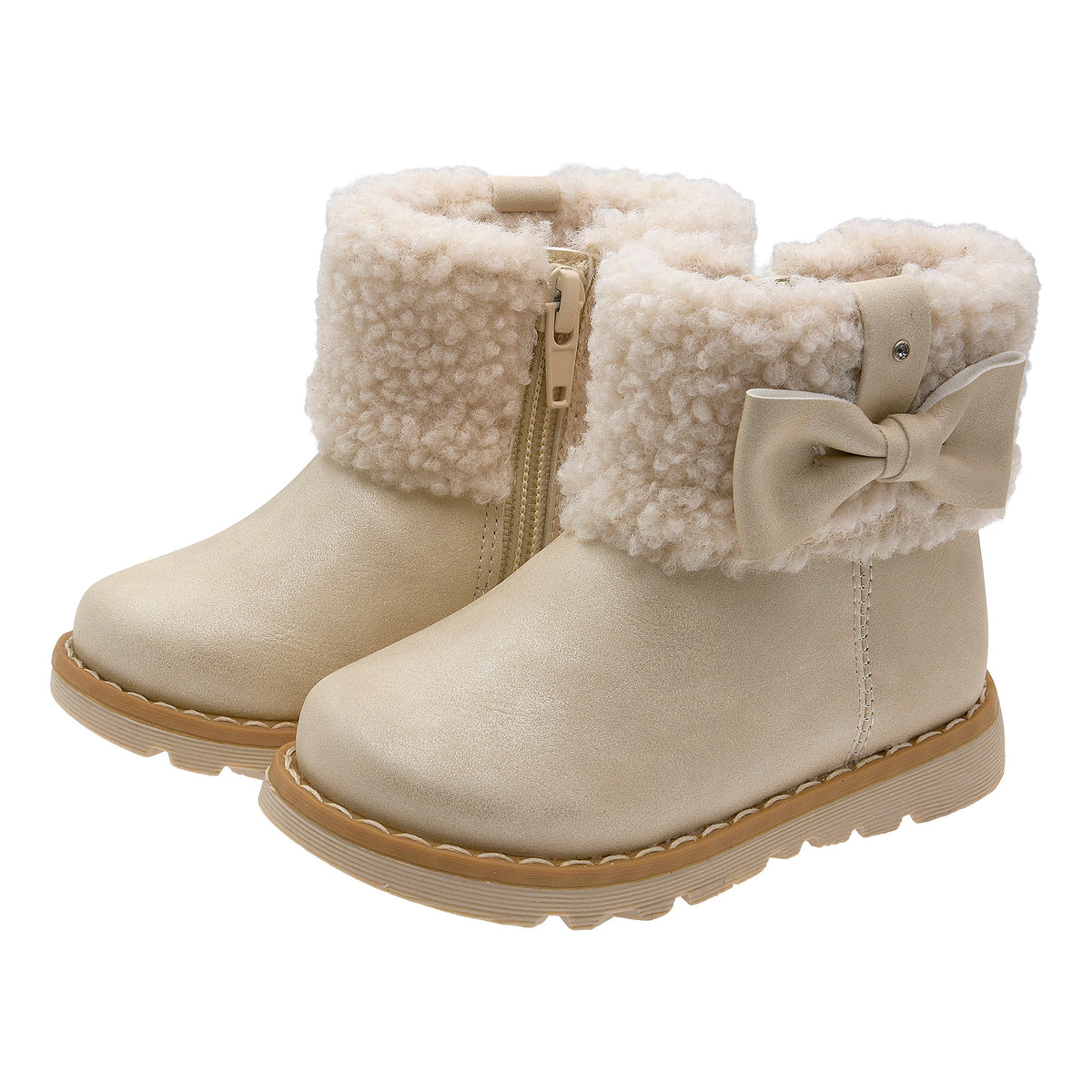 Chicco Florinda Warm Lining Girls' Boots Beige 230370