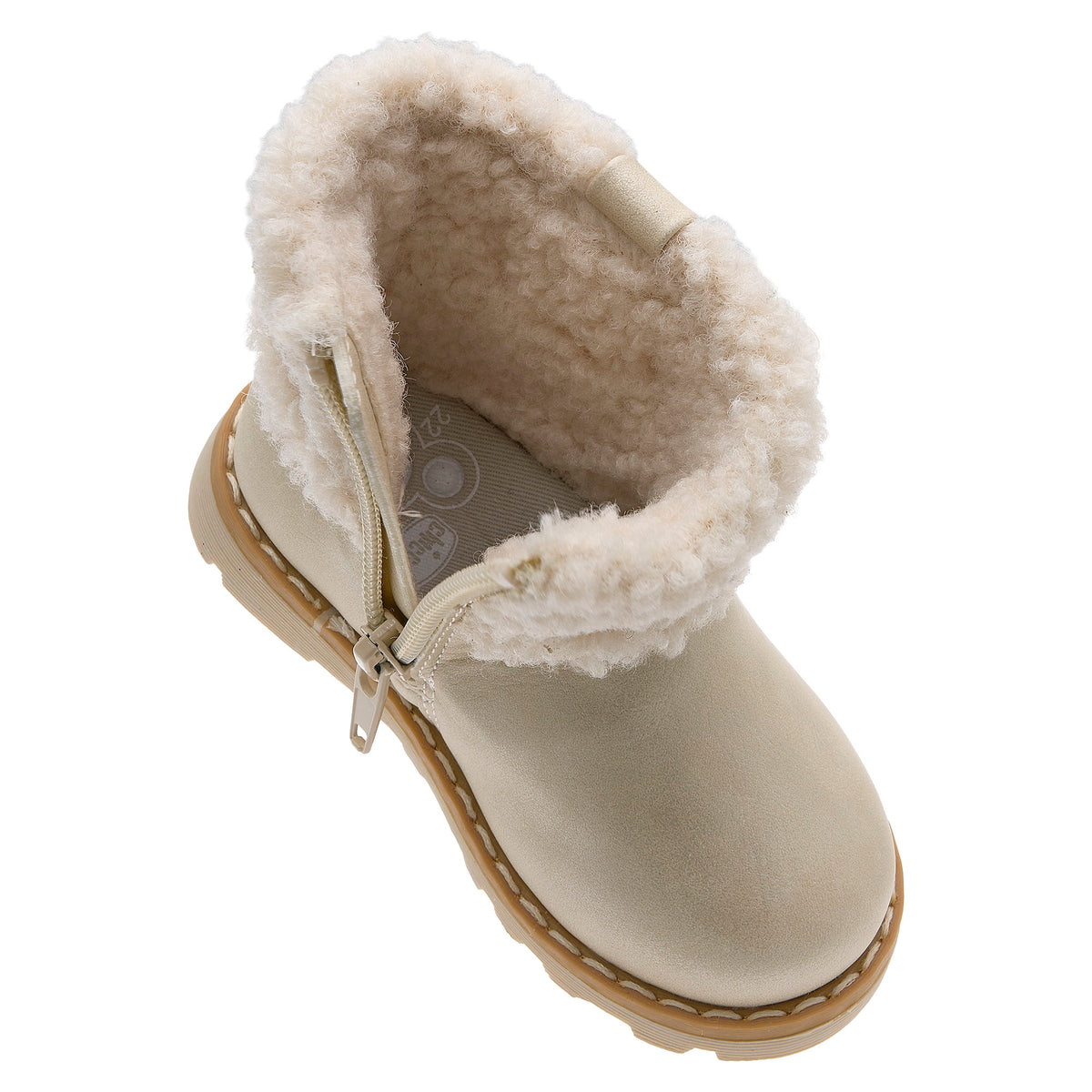 Chicco Florinda Warm Lining Girls' Boots Beige 230370
