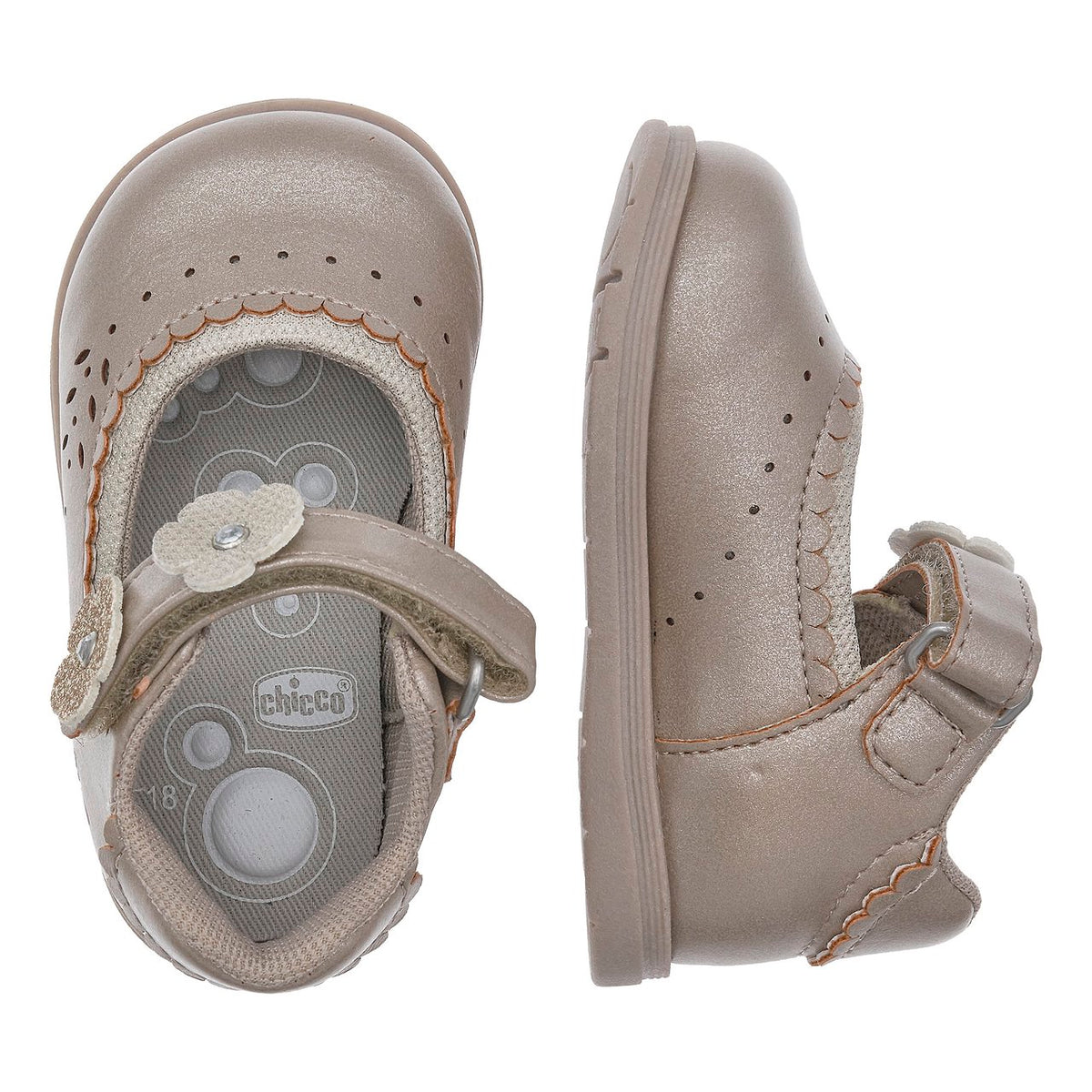 Chicco Gloss Girls' Ballerina Shoes