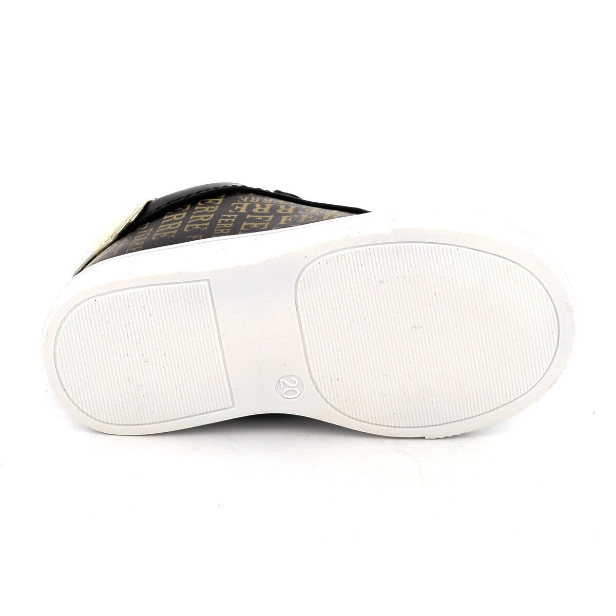 Gianfranco Ferre Girls' Anatomic Black Sneakers with Gold Accents - FB-350
