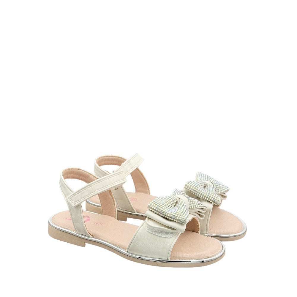 Lelli Kelly Valentina Girls Sandals Off-White LKCA 5571