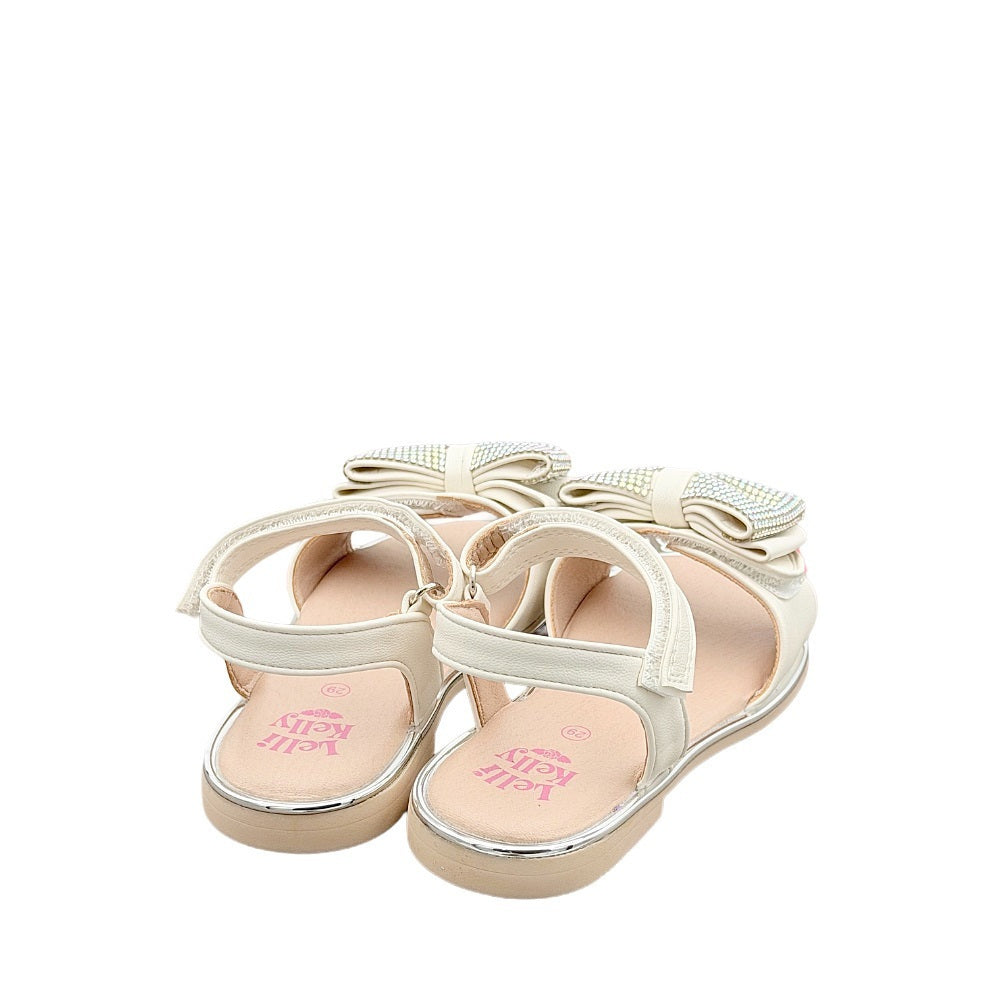 Lelli Kelly Valentina Girls Sandals Off-White LKCA 5571