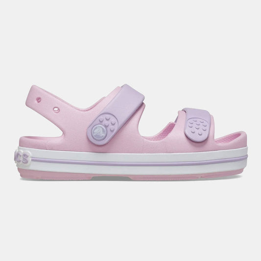 Crocs Crocband Cruiser  Girls Sandals: Secure Straps, Toe Bumper. Lavender. 209423 - 209424