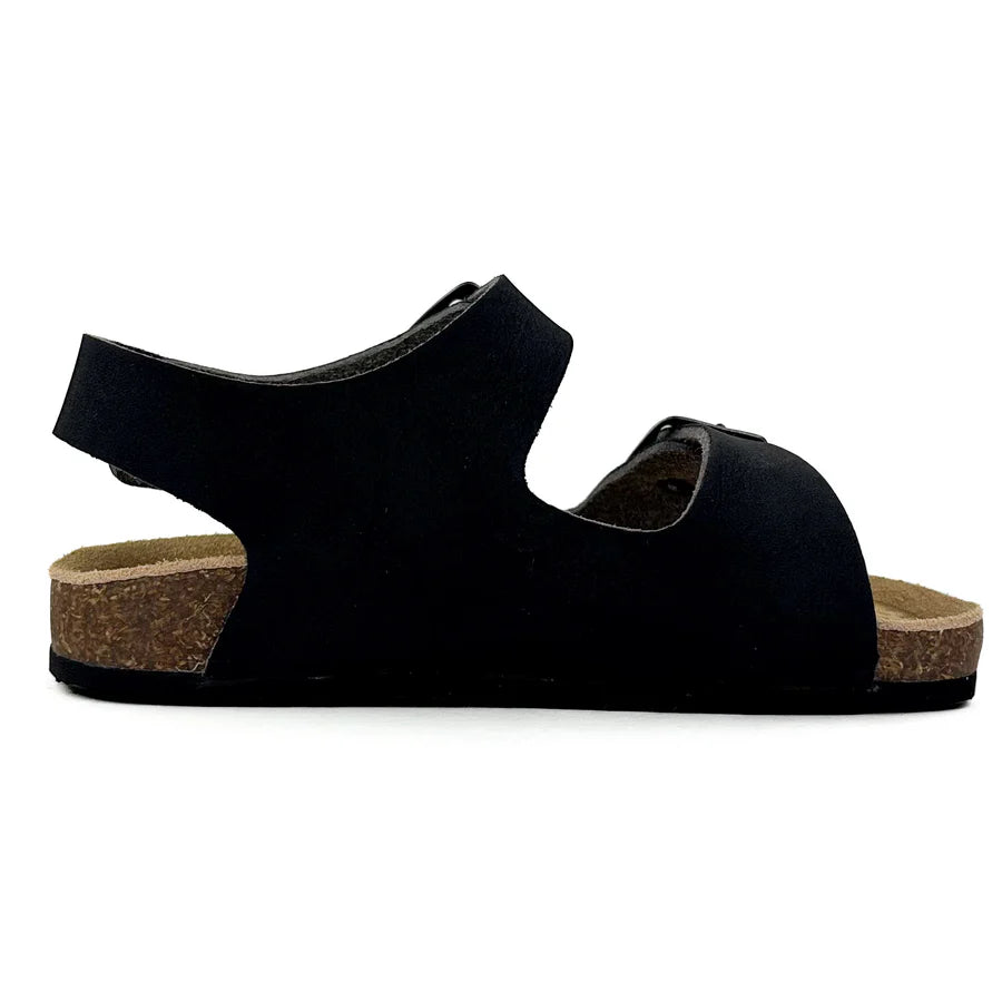 Anatomical Sandals for boys black with velcro. Primigi 1433744