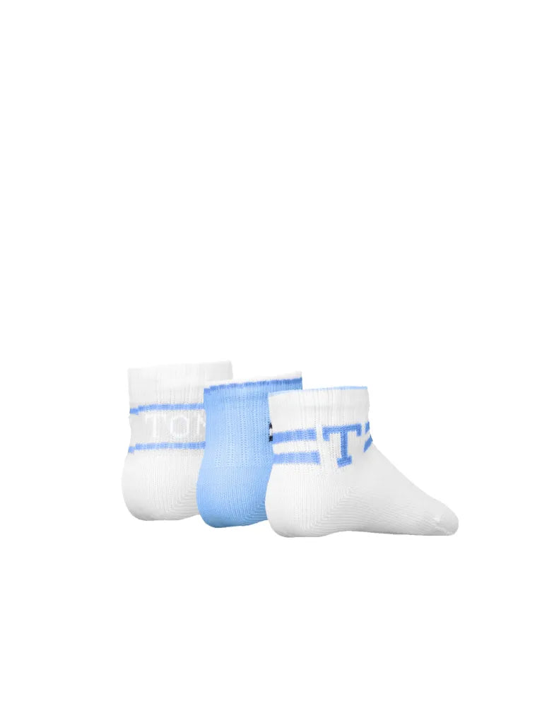 Tommy Hilfiger 3-Pack Baby Socks – Pink, Light Blue, Original 70123634