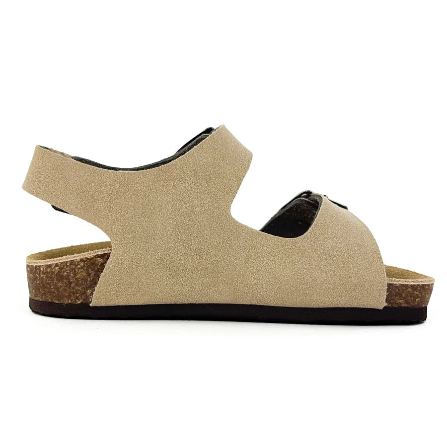 Boys Anatomical Beige Sandals with Velcro Straps – Primigi 1433700