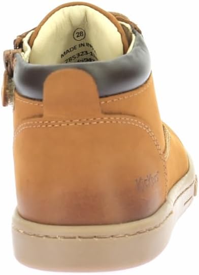 Kickers Tackland Girls Ankle Boots with Leather Lining