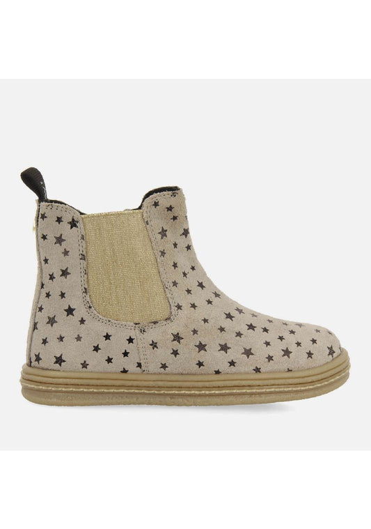 Gioseppo Kids' Gray Suede Star Ankle Boots - Stylish & Comfortable Footwear