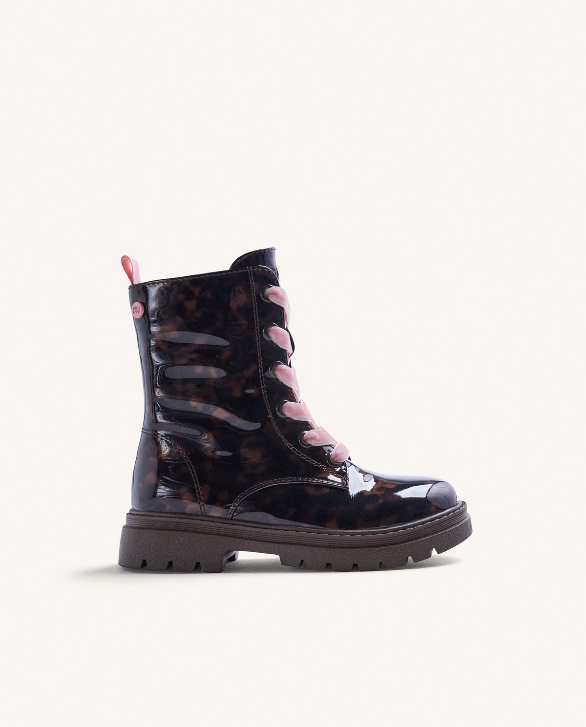 Gioseppo Girls' Lace-Up Boots Brown 8445413640795