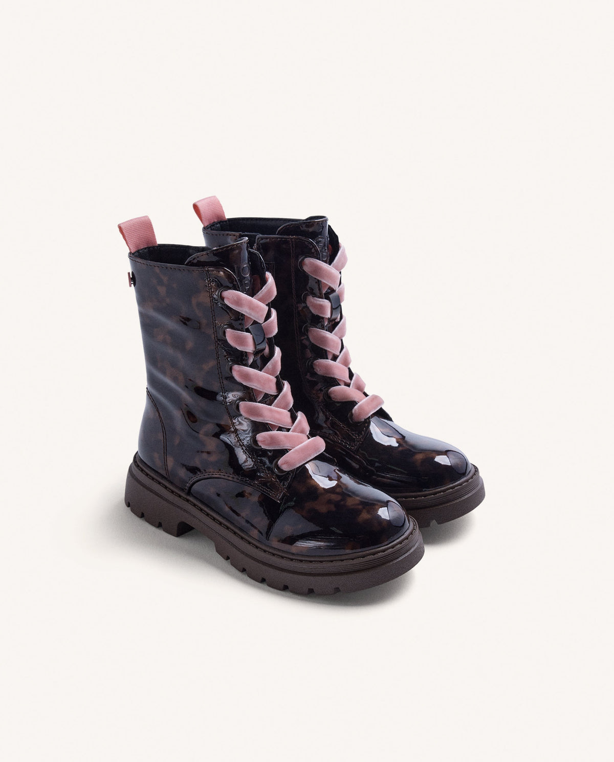 Gioseppo Girls' Lace-Up Boots Brown 8445413640795