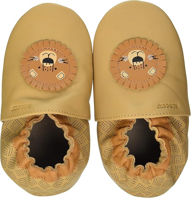 Robeez Hug Grooar Baby Boy Soft‑Sole Slippers 851470-114