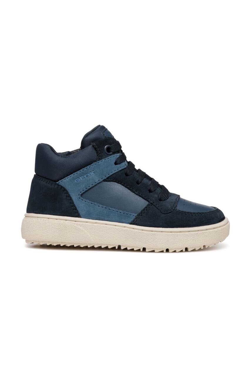 Geox THELEVEN Kids' Navy Blue Athletic Sneakers - Lightweight, Comfortable, Durable