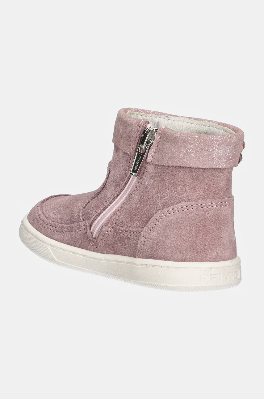 Primigi Girl's Luxurious Leather First Step Ankle Boots with Flexible Sole 6902800