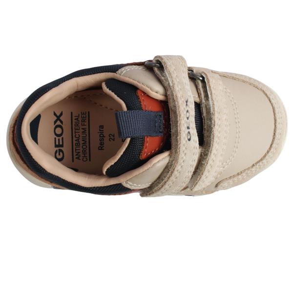 Geox Boys' First Steps Sneakers Light Taupe  B3555D-05422