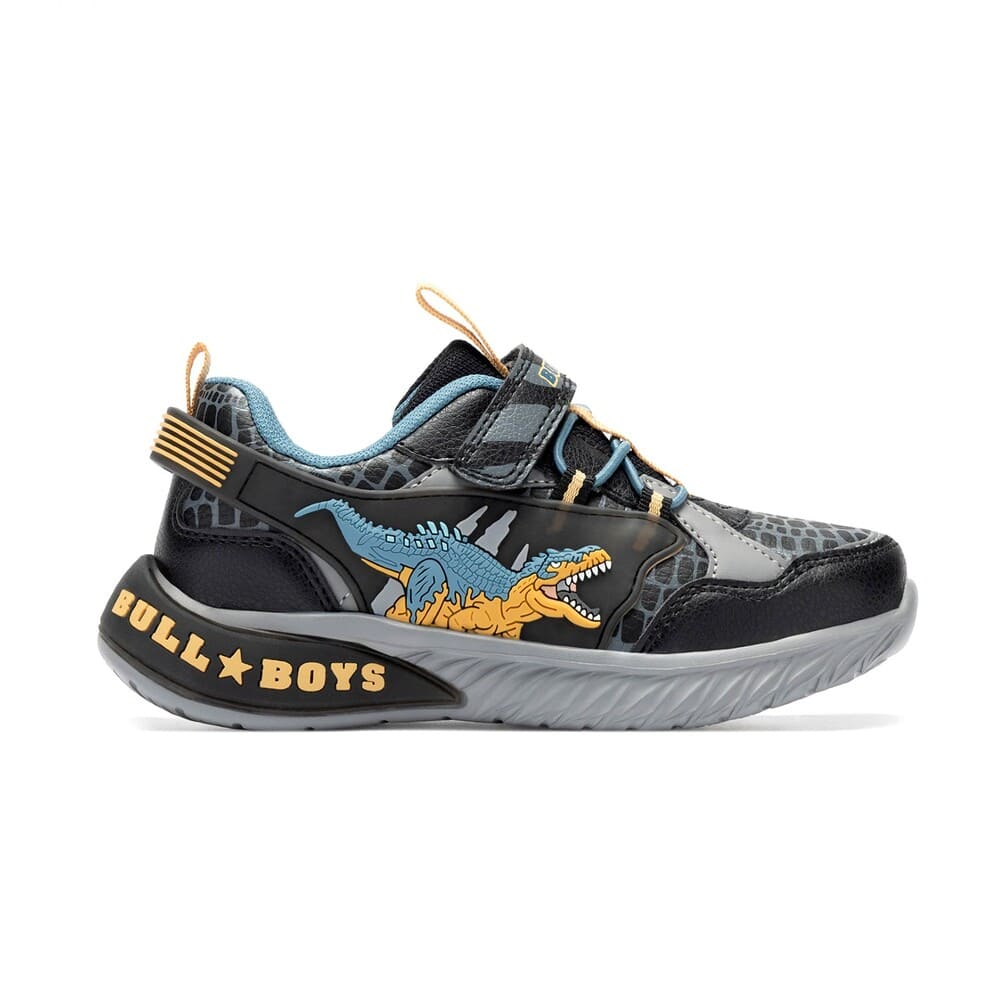 Bull Boys Boys' Light-Up Sneakers Black DNAL5268-NE01