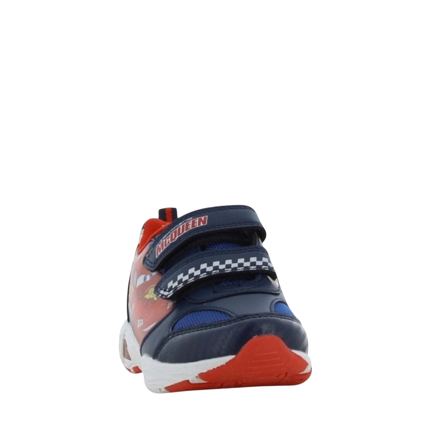 Cars Kids Athletic LED Light Shoes in Blue Size 24-30