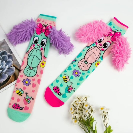 Twin Childrenland Knee-High Bunny Socks for Girls – Veraman