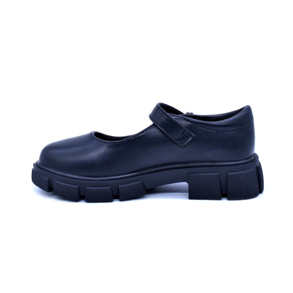 Oscal Girls' Mary Jane Ballerina Shoes Black Matte 39130
