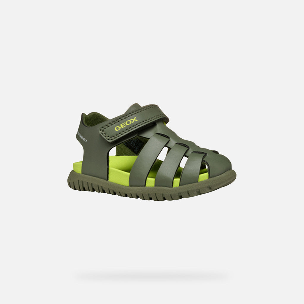 Toddler Boys' Sage Closed-Toe Sandals: Durable, Lightweight, and Protective Design