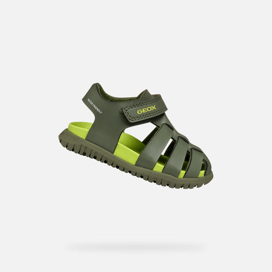 Toddler Boys' Sage Closed-Toe Sandals: Durable, Lightweight, and Protective Design