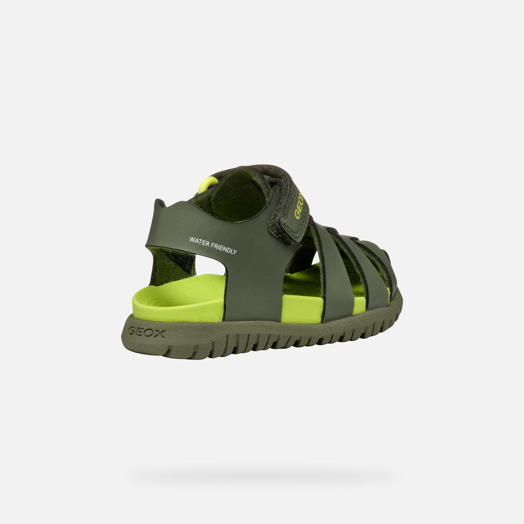 Toddler Boys' Sage Closed-Toe Sandals: Durable, Lightweight, and Protective Design