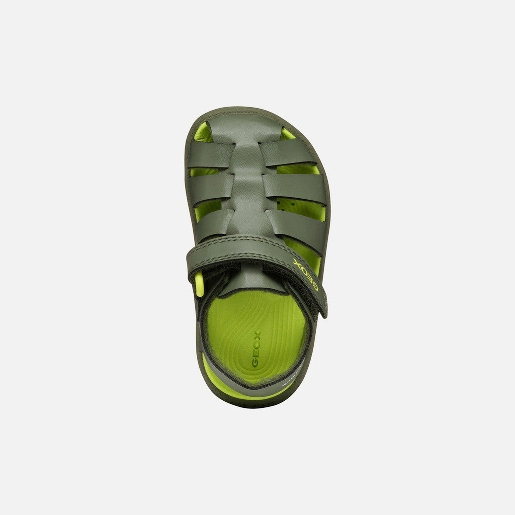 Toddler Boys' Sage Closed-Toe Sandals: Durable, Lightweight, and Protective Design