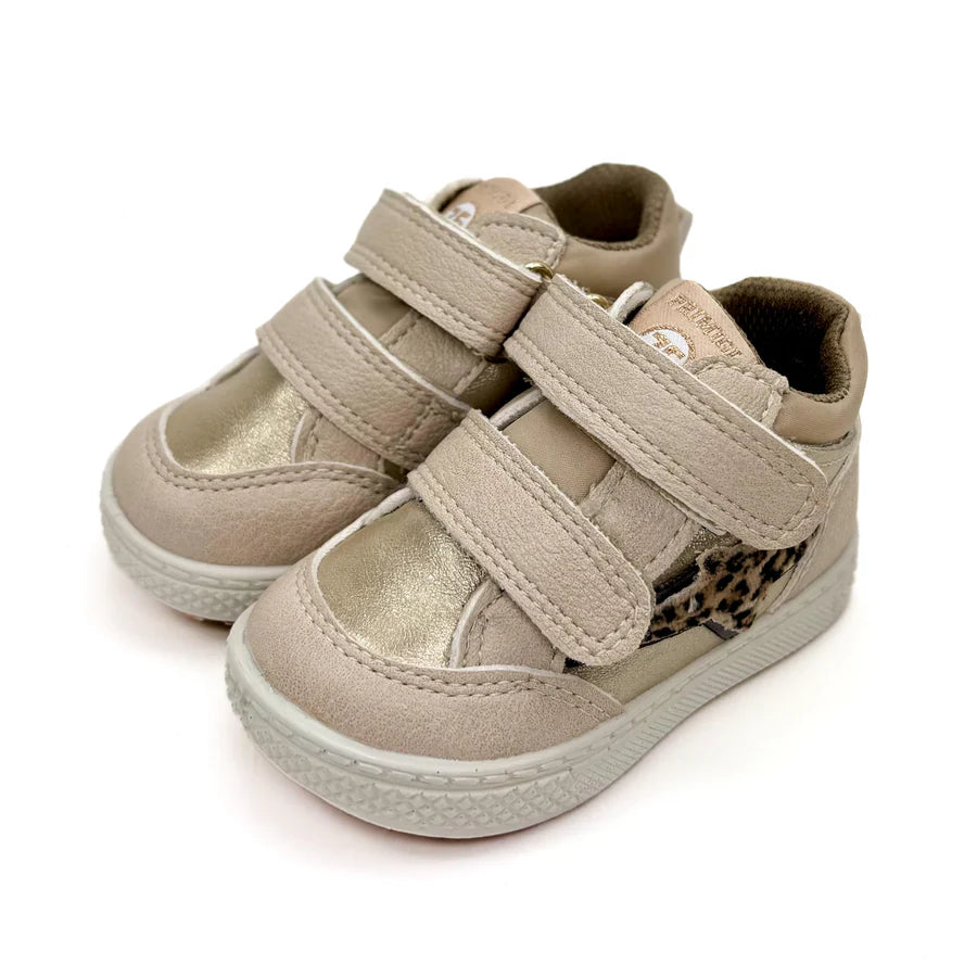 Primigi Girls' Beige High-Top Sneaker Boot 8857044