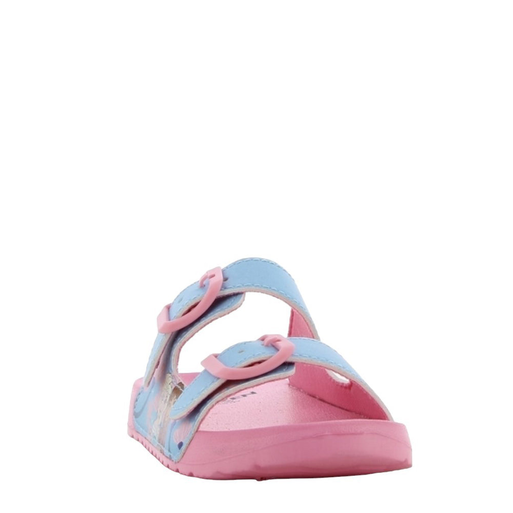 Frozen Mule Pink Kids Sandals Size 24-32 Non‑Slip Footwear