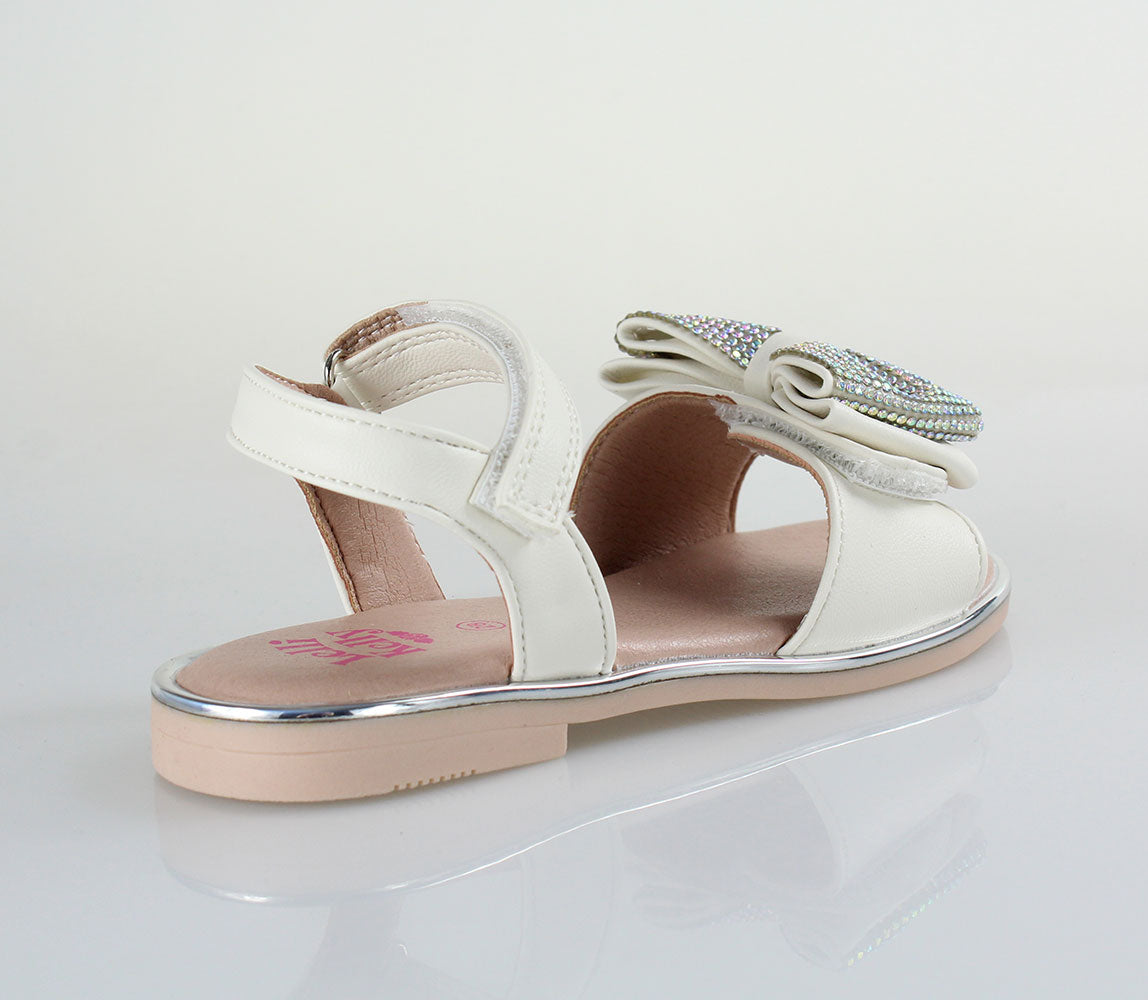 Lelli Kelly Valentina Girls Sandals Off-White LKCA 5571