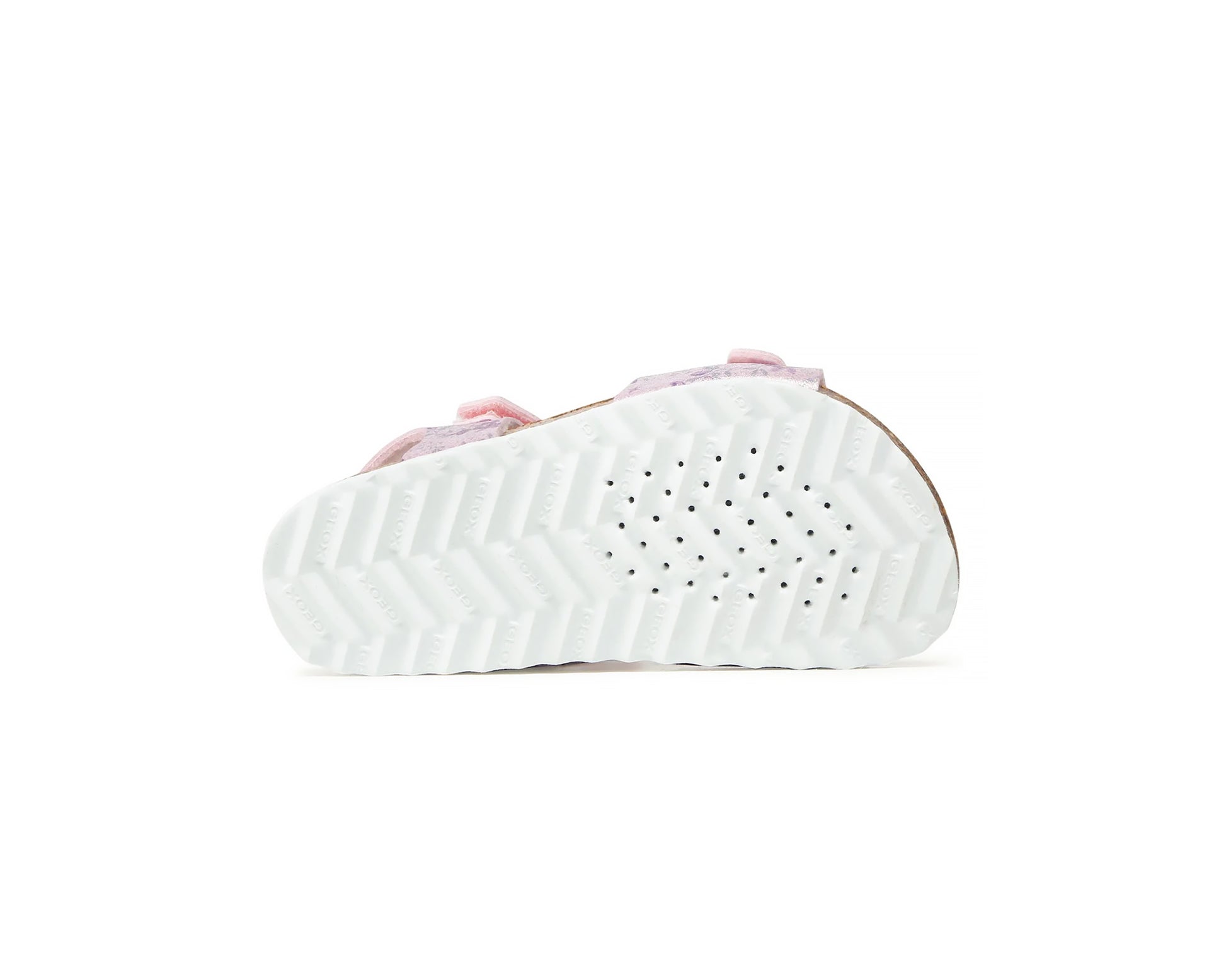 Geox Adriel G.C Pink Girls' Anatomical Breathable Velcro Sandals