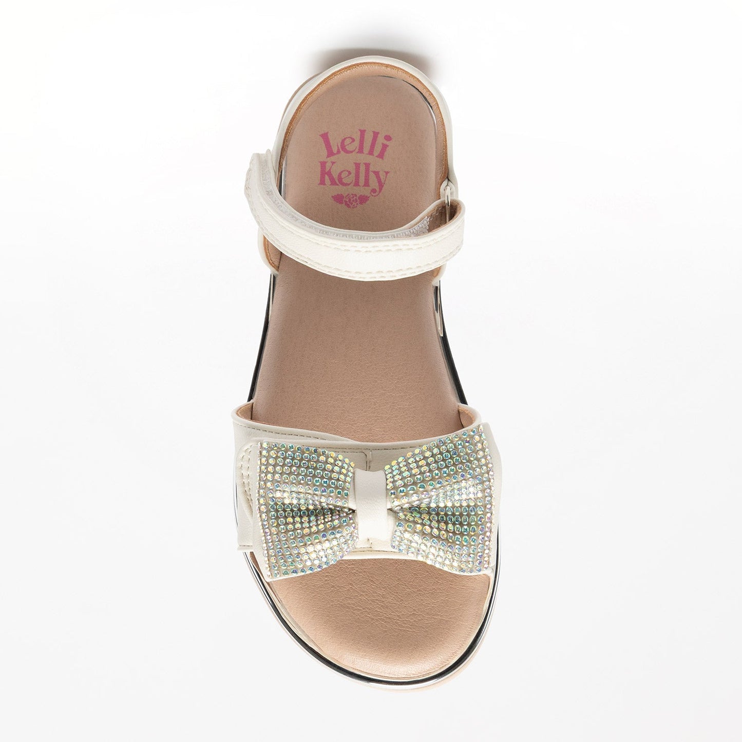 Lelli Kelly Valentina Girls Sandals Off-White LKCA 5571