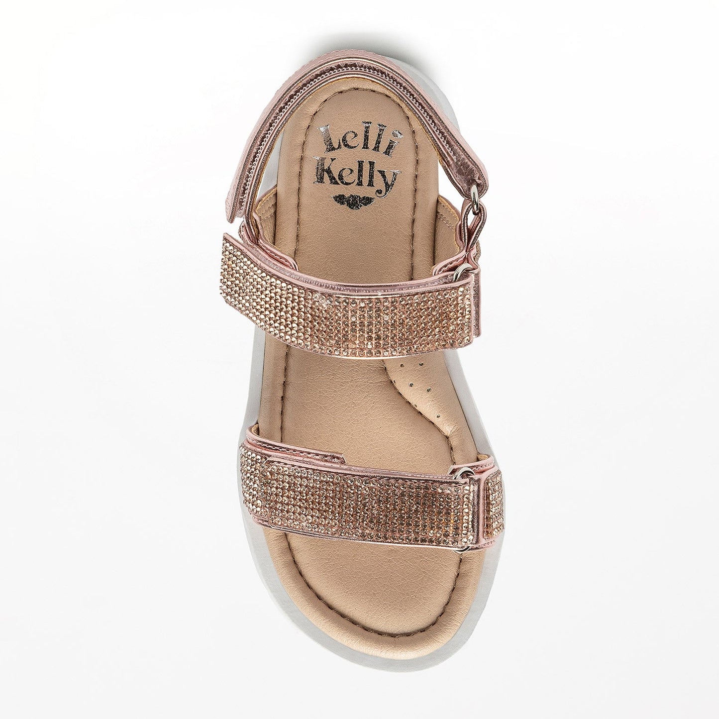 Lelli Kelly Rose Gold Girls Sandals LKCA 5572
