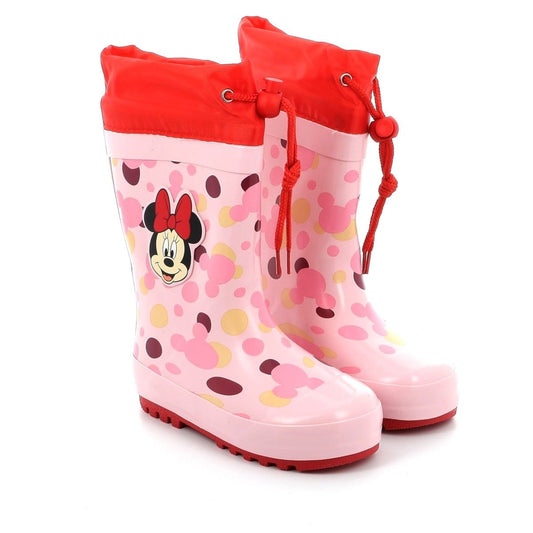 Minnie Mouse Pink Kids Rainboots with Insulated Lining