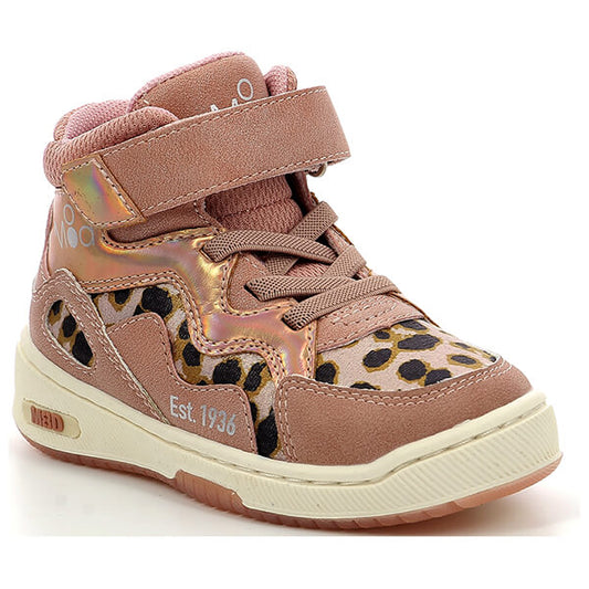 Mod8 Dealmooding Girls Pink Gold Leopard Ankle Boots - Stylish EU 25