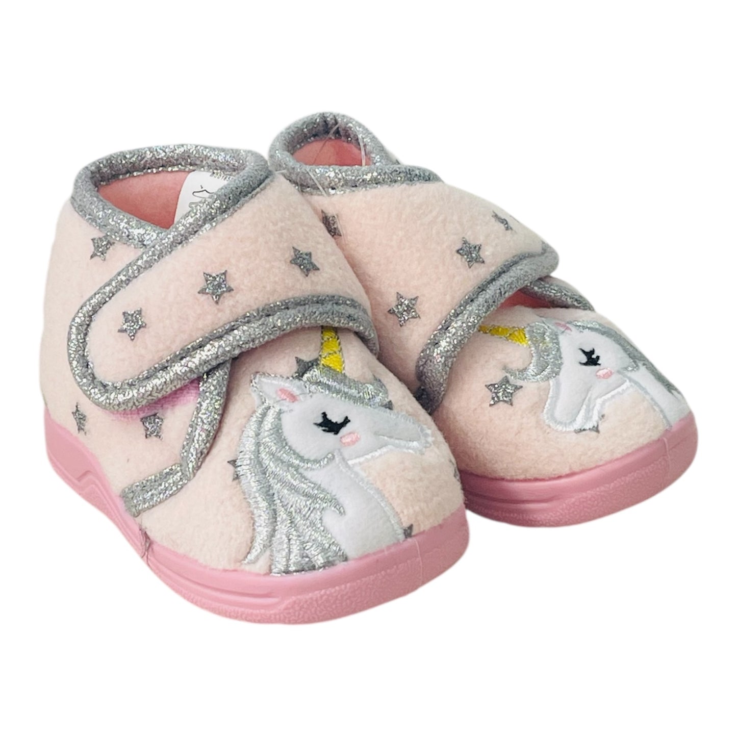 Happy Bee Baby Slippers for Girls 19-27 B0016580 PNK Pink