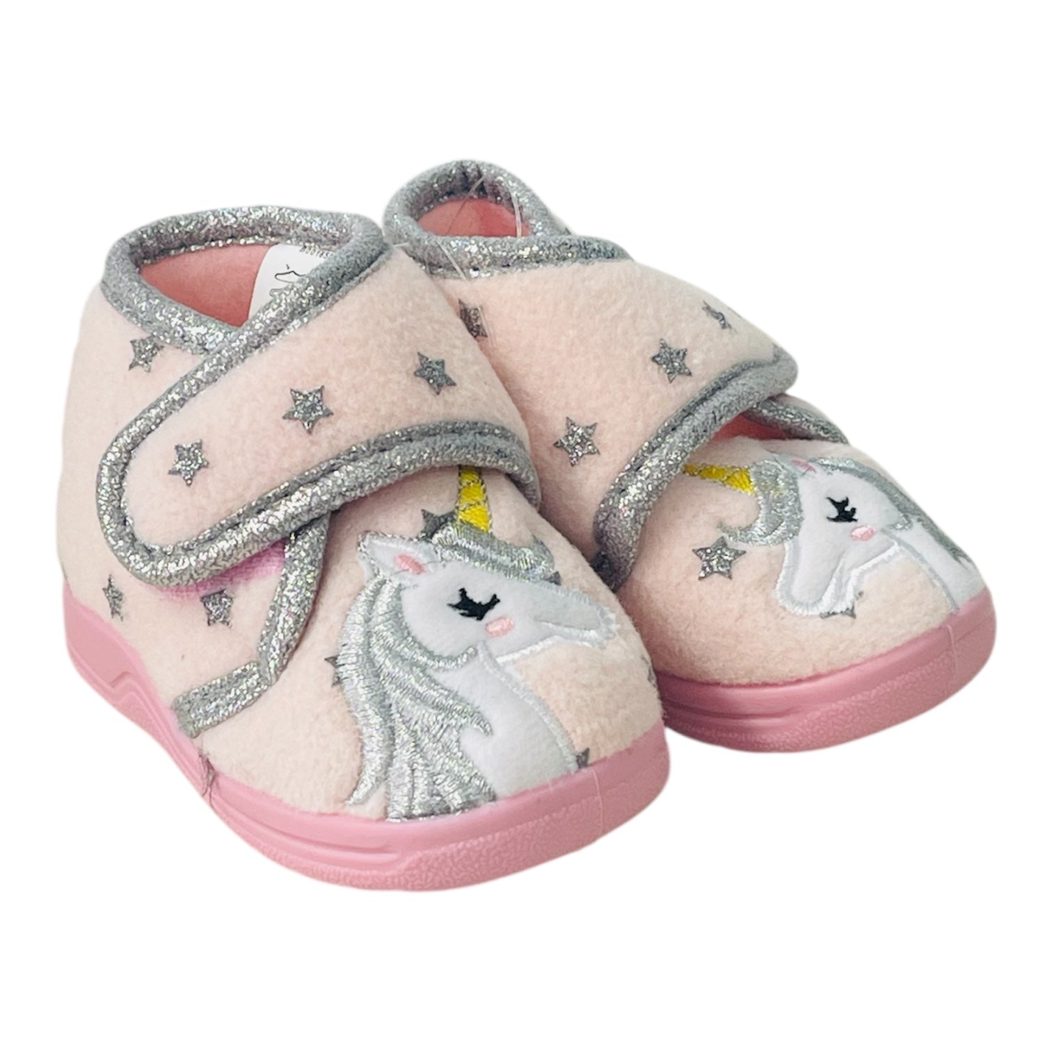 Happy Bee Baby Slippers for Girls 19-27 B0016580 PNK Pink