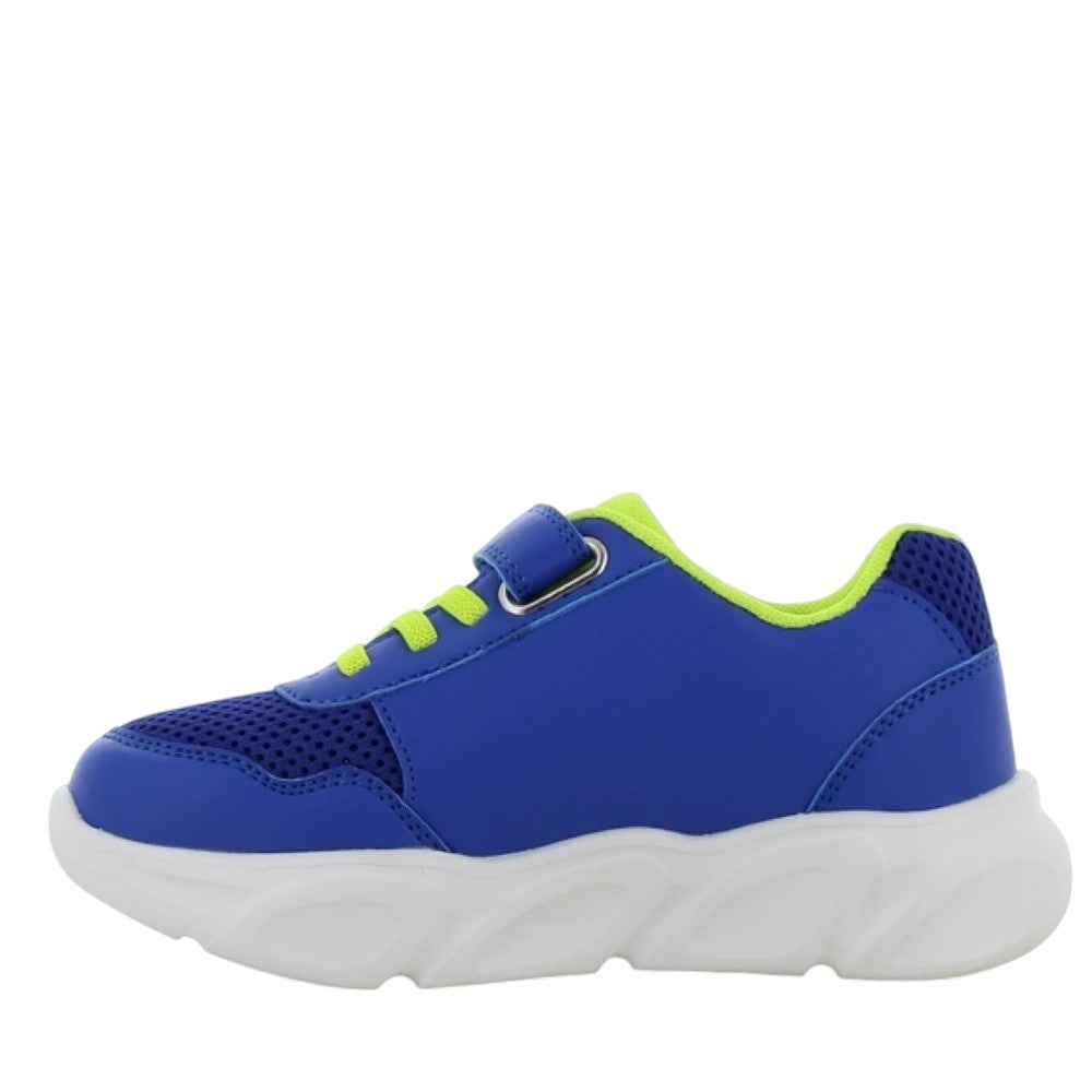 Sonic Blue LED Kids Athletic Shoe Size 25-33