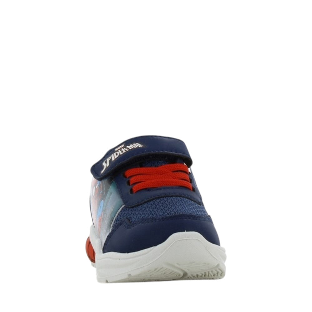 Spiderman Light-Up Blue Athletic Kids Shoes Size 22-30