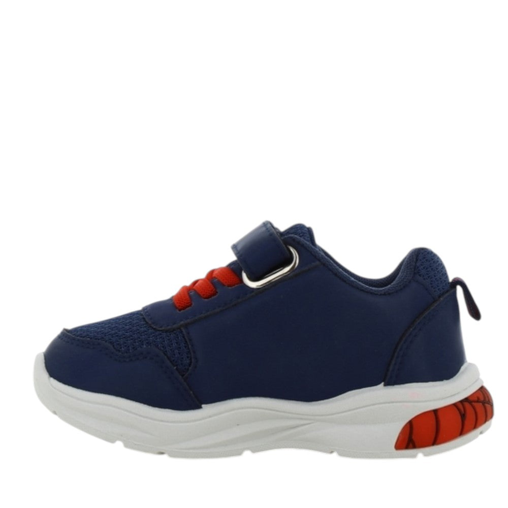Spiderman Light-Up Blue Athletic Kids Shoes Size 22-30
