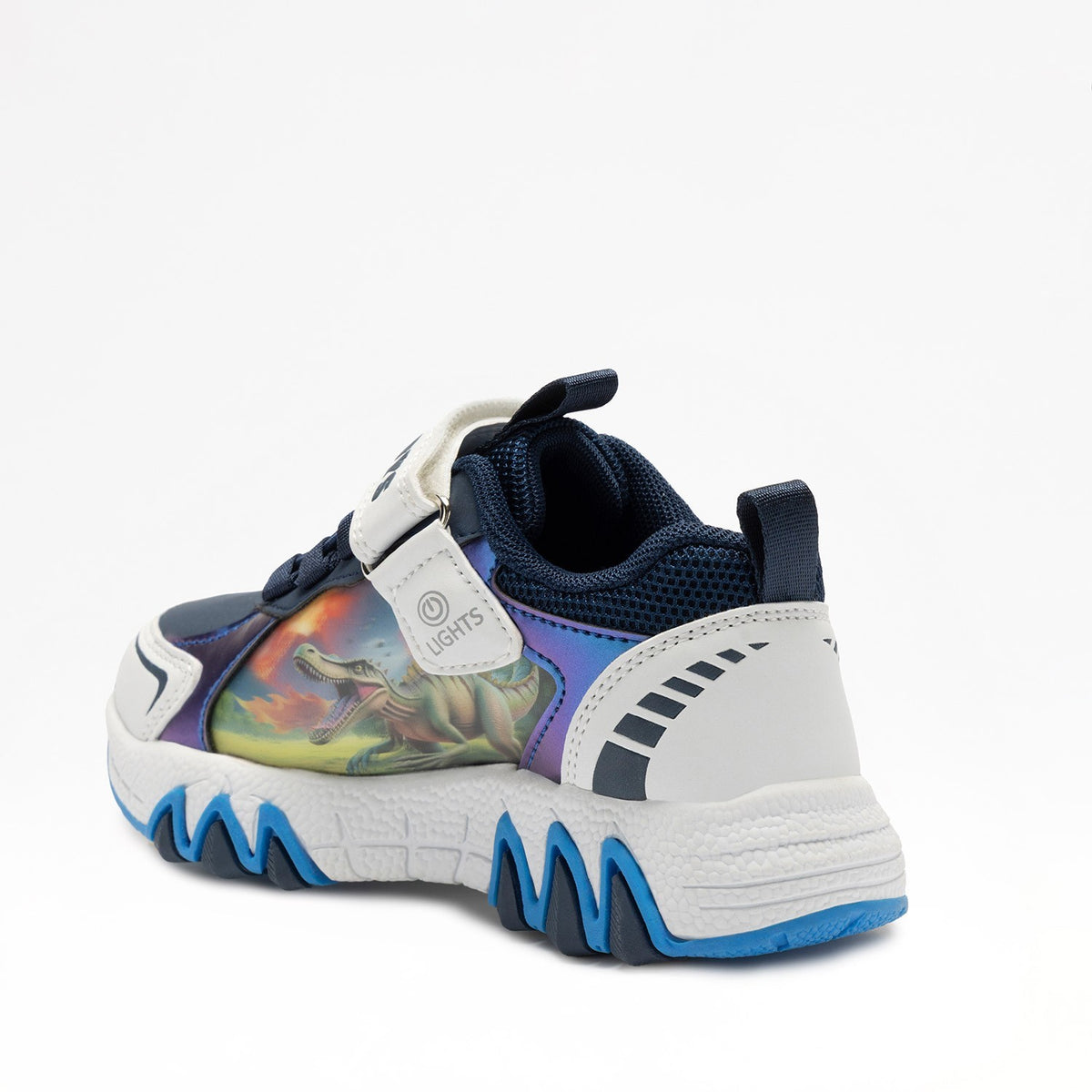 Bull Boys Sputafuoco Light-Up Dinosaur Kids Shoes
